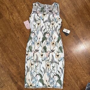 Wedding guest floral dress